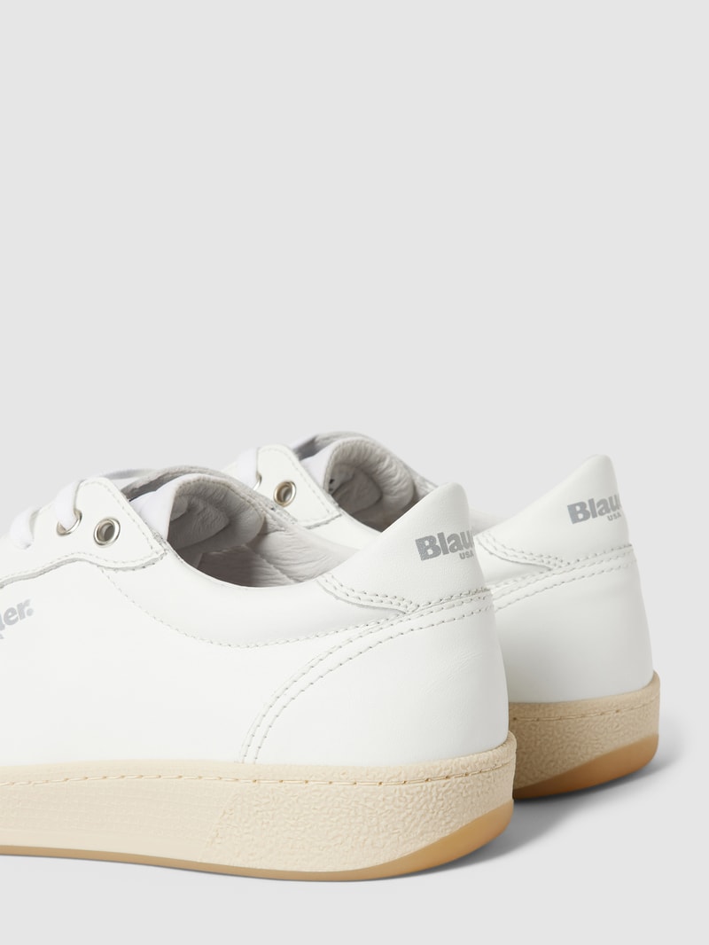 Sneaker mit Label-Details Modell 'MURRAY' in beige