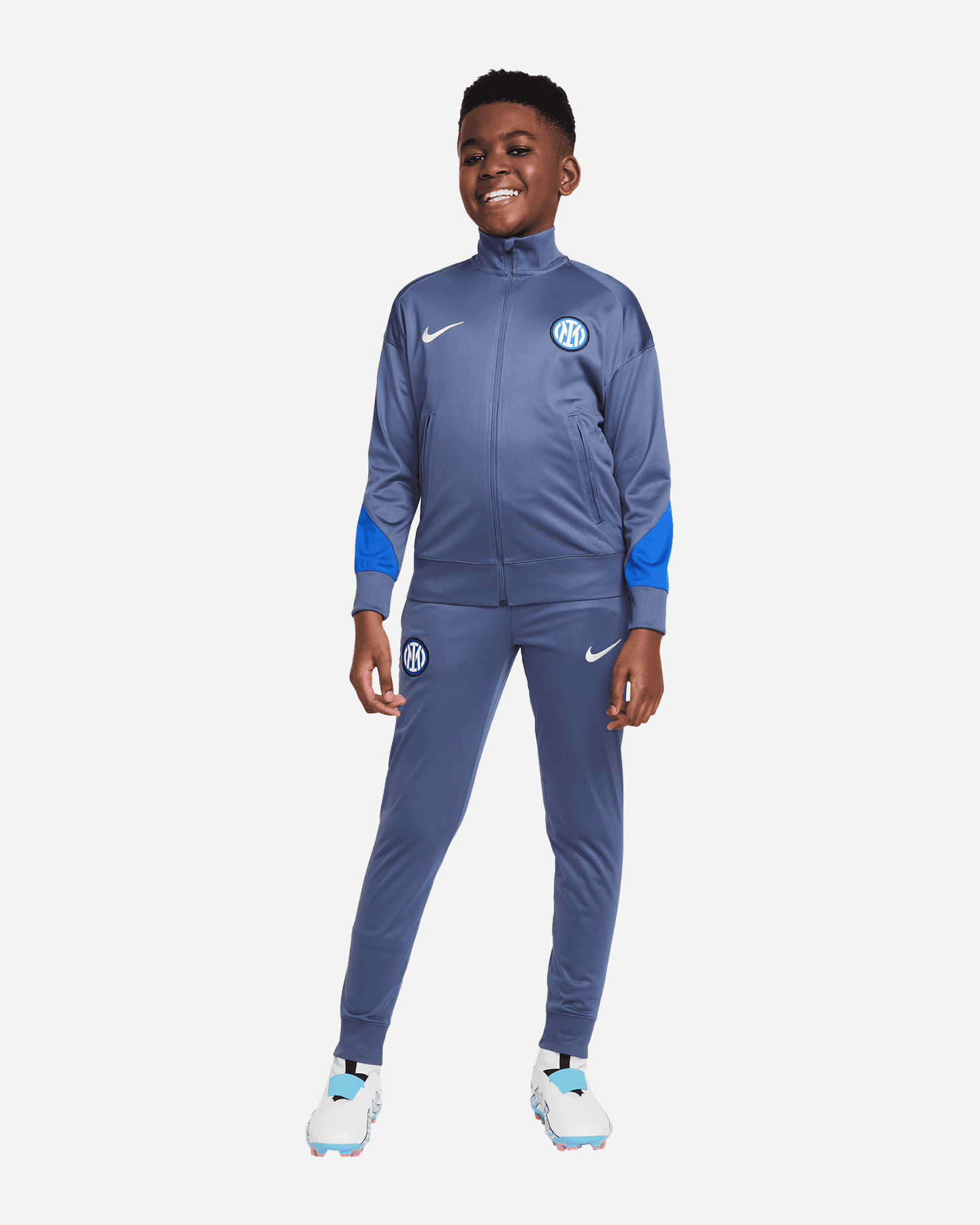 Futbalová tepláková súprava Nike Dri Fit Strike Inter 24-25 Jr FN9976-491