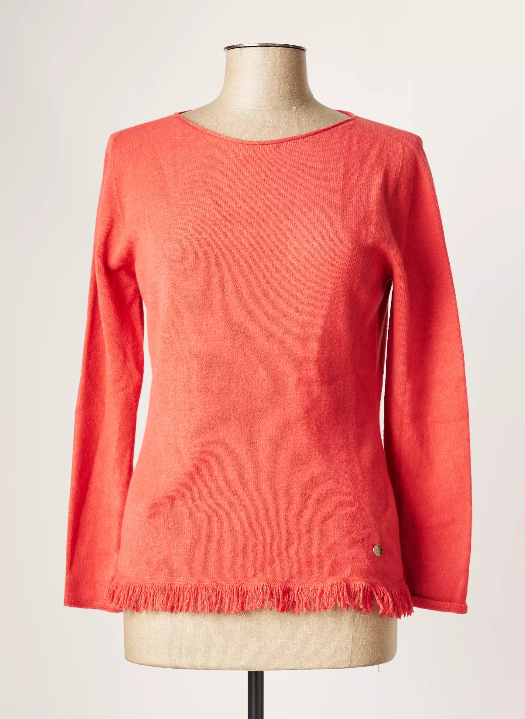 Le Boudoir D Edouard Pulls Femme couleur orange