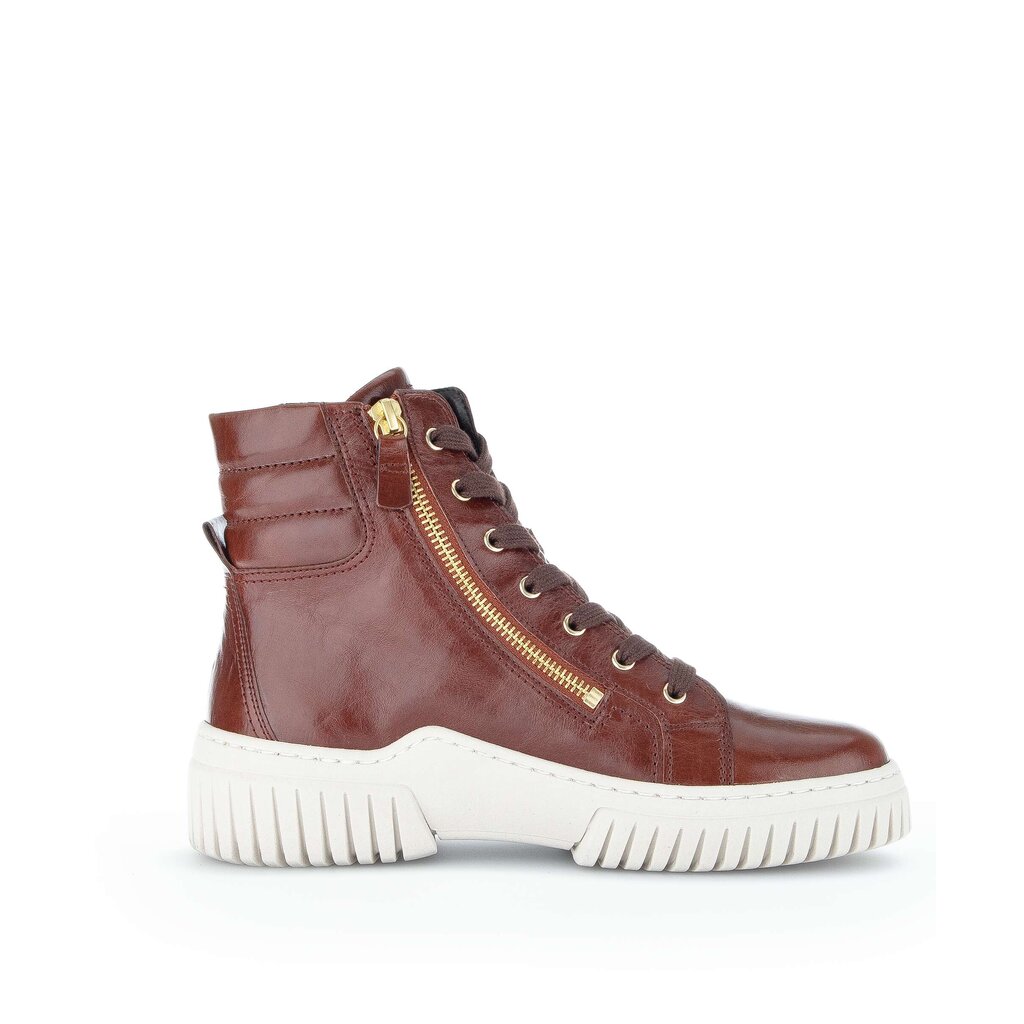 Gabor fashion Schnürstiefelette braun