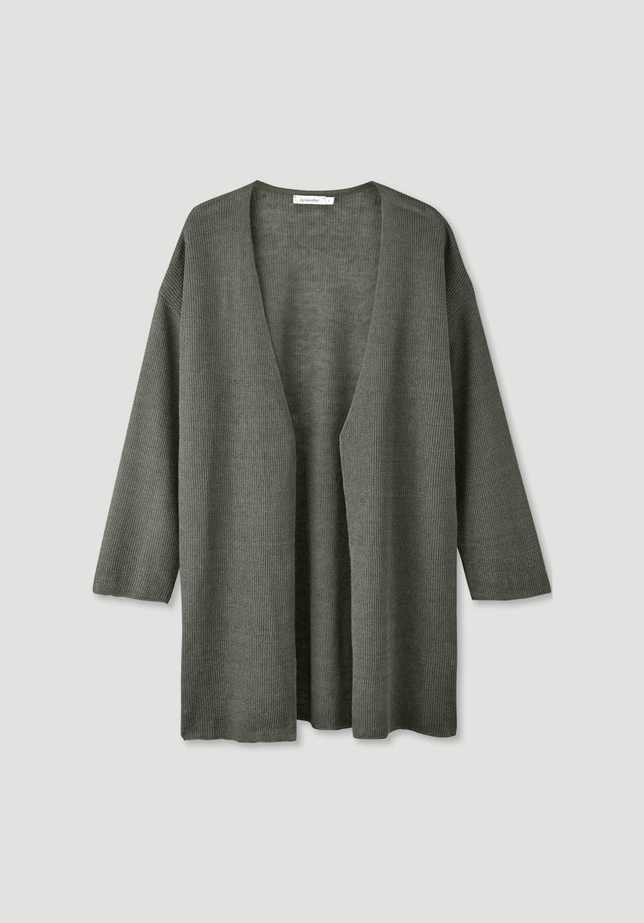 Strickjacke aus reinem Bio-Leinen