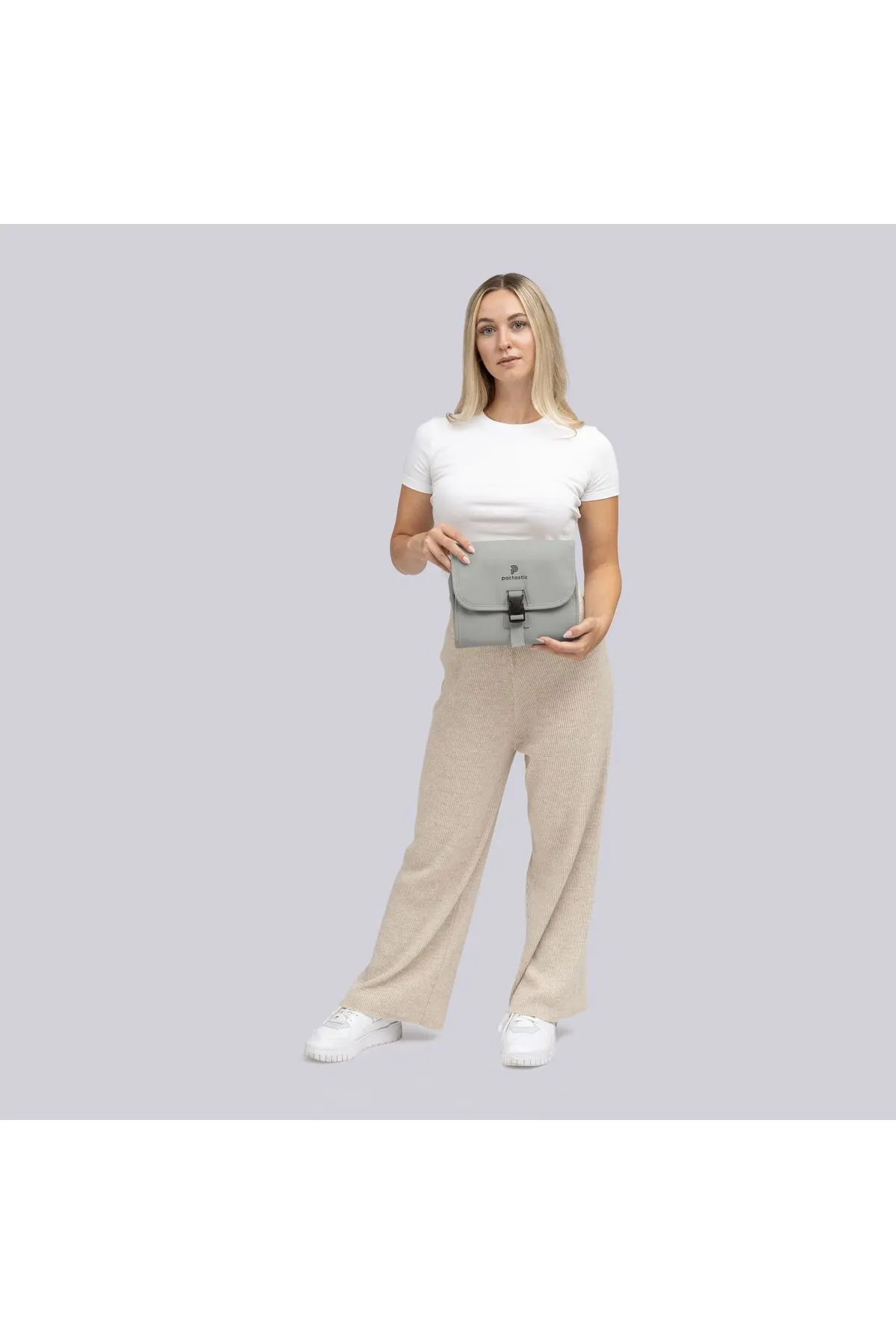 Pactastic  Kosmetiktasche - Grau