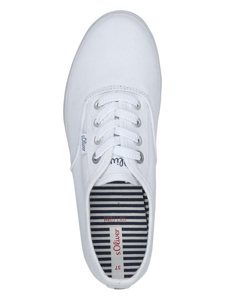 s.Oliver Sneakers in Weiß günstig kaufen