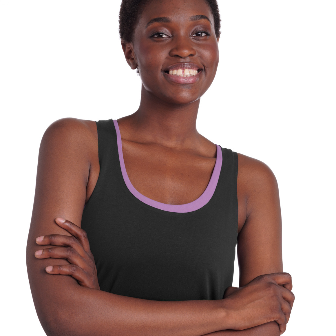 Damen Sport-Top unifarben