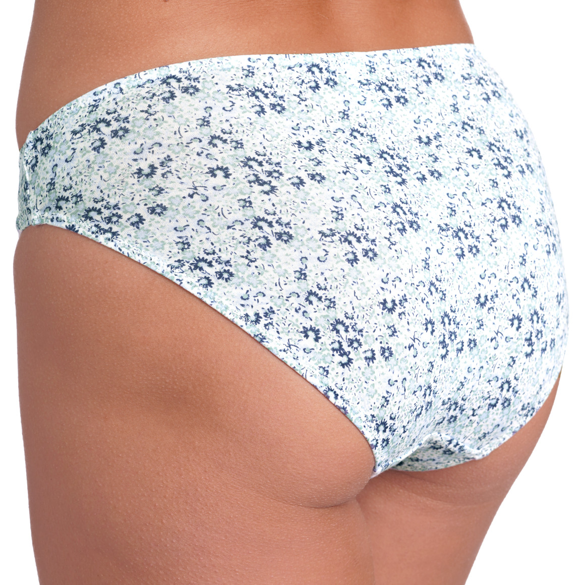5 Damen Slips im Muster-Mix