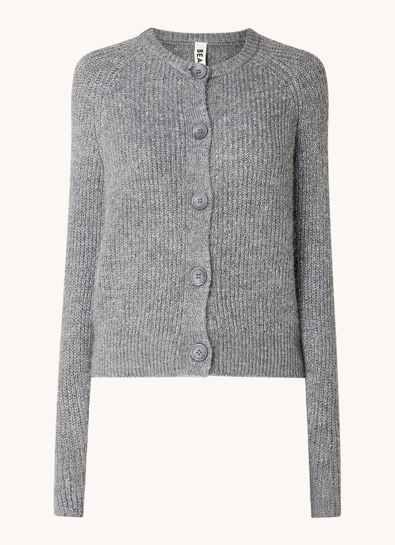 Gilet in maglia grossa Beaumont Brent con lurex