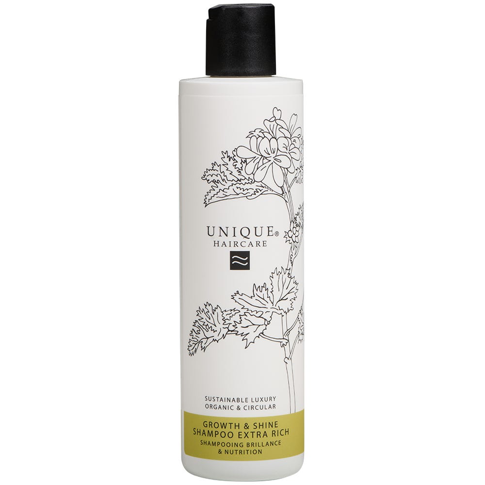 Unique Haircare Growth & Shine Shampoo Extra Rich 250 ml