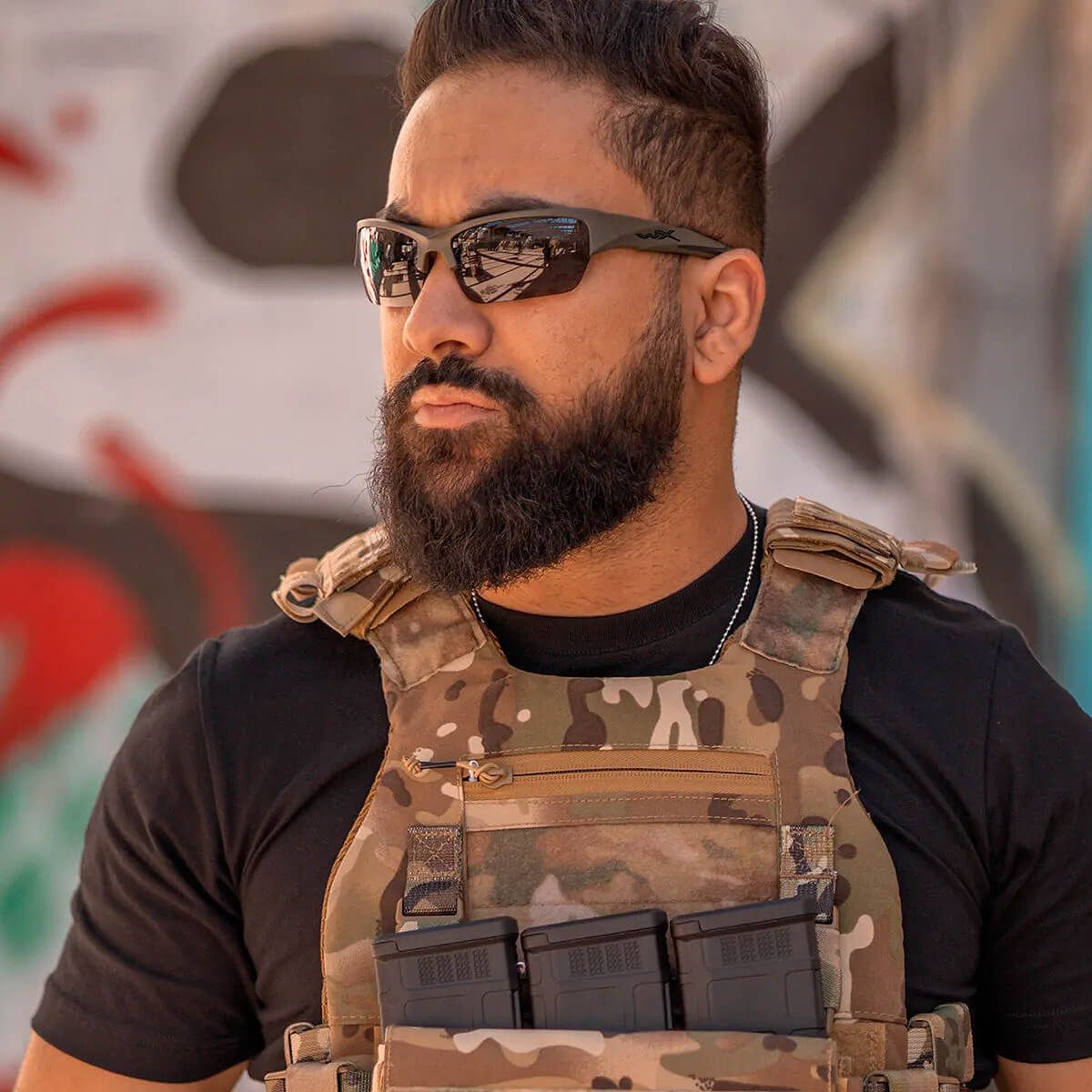 Valor 2.5 Taktische Brille mit 3 Gläsern