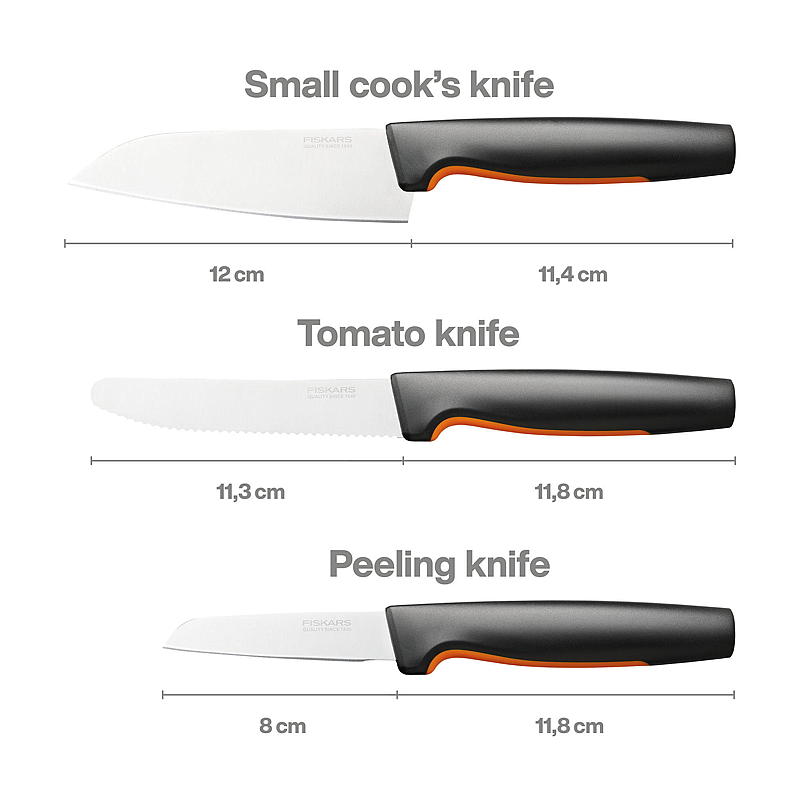 Fiskars Knivsett 3 kniver Fiskars Functional Form