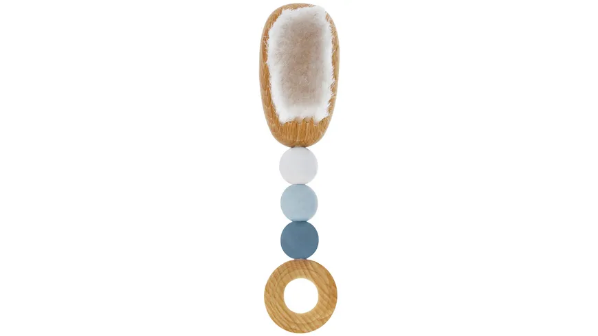 PARSA Beauty Baby Pflegebürste mit Kugeln Blau