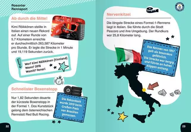 Ravensburger Guinness World Records für Erstleser - Fahrzeuge