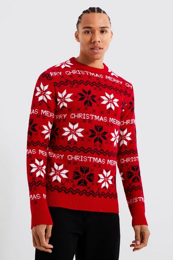 Tall Merry Christmas Pullover