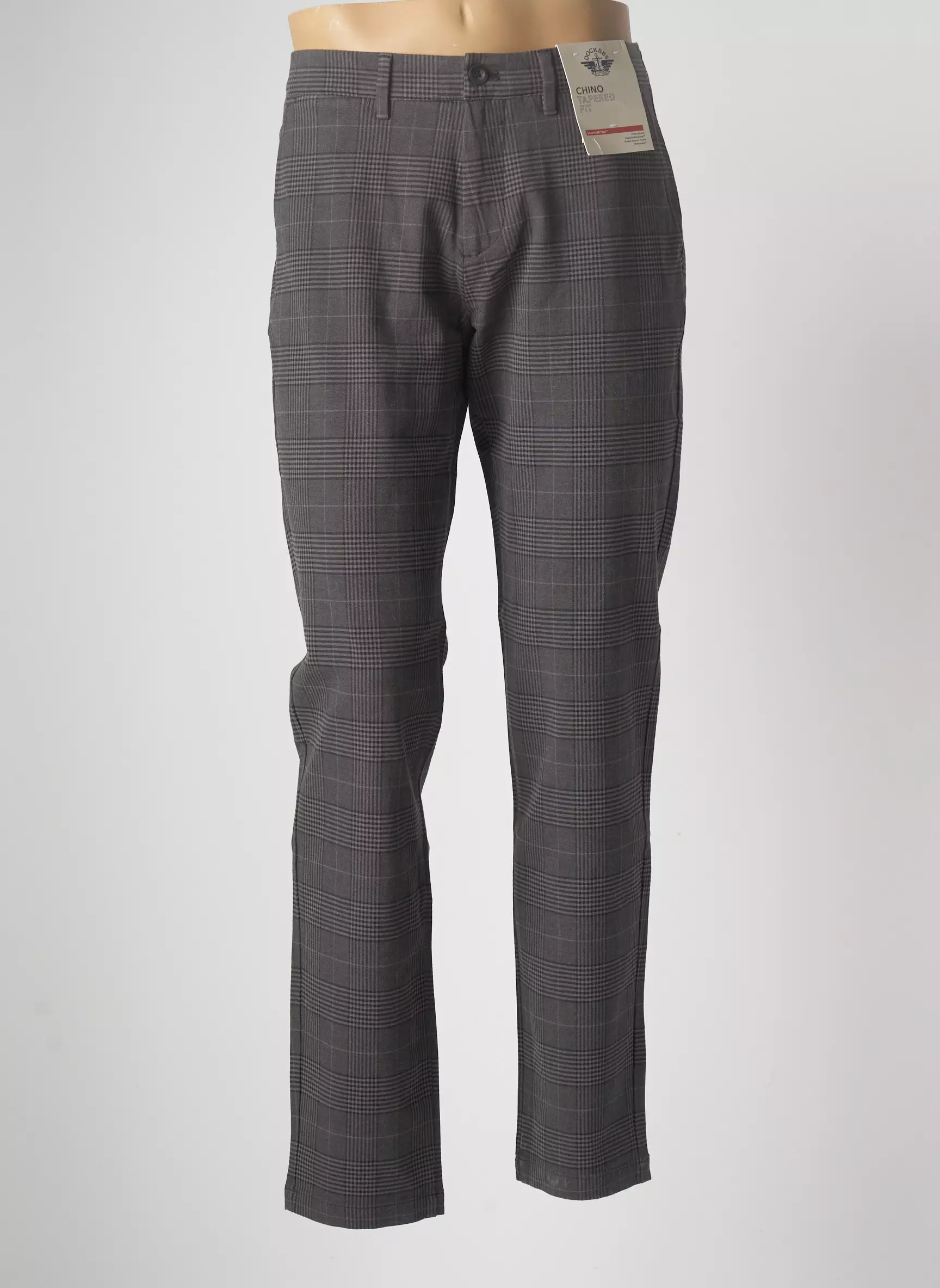 Dockers Pantalons Chino Homme couleur gris
