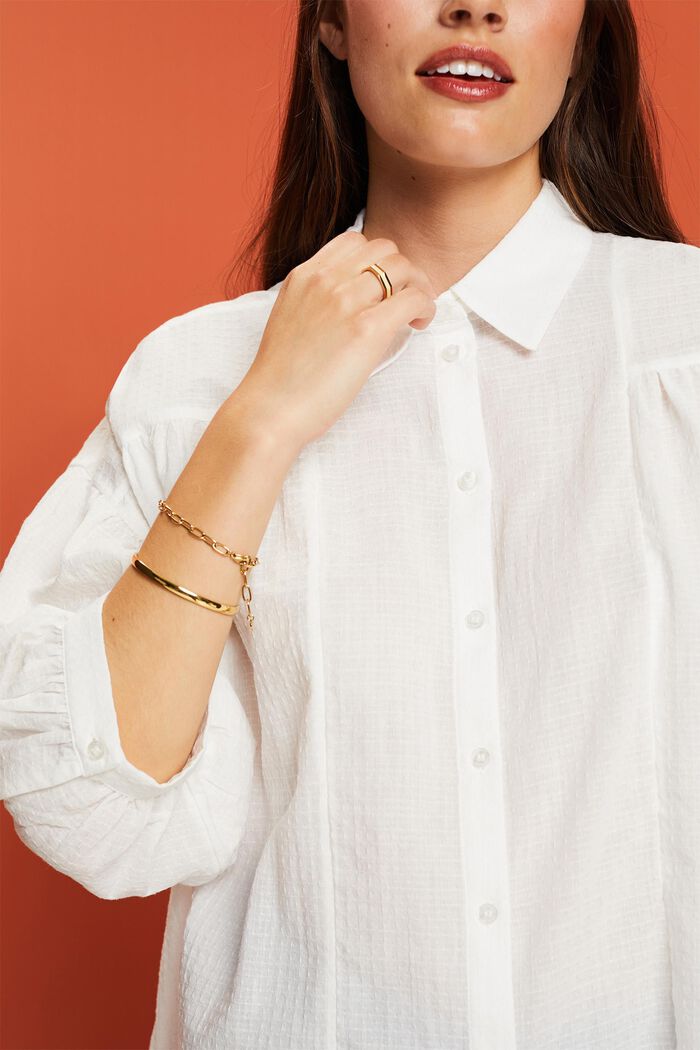 Oversize-Bluse, 100 % Baumwolle