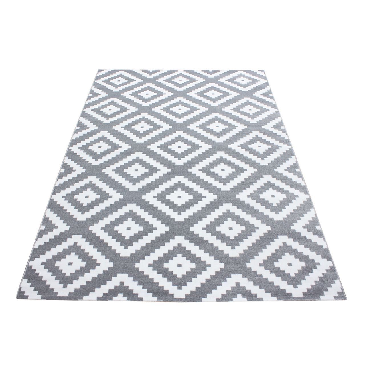 Ayyildiz Teppich, PLUS 8005, GREY, 120 x 170 cm