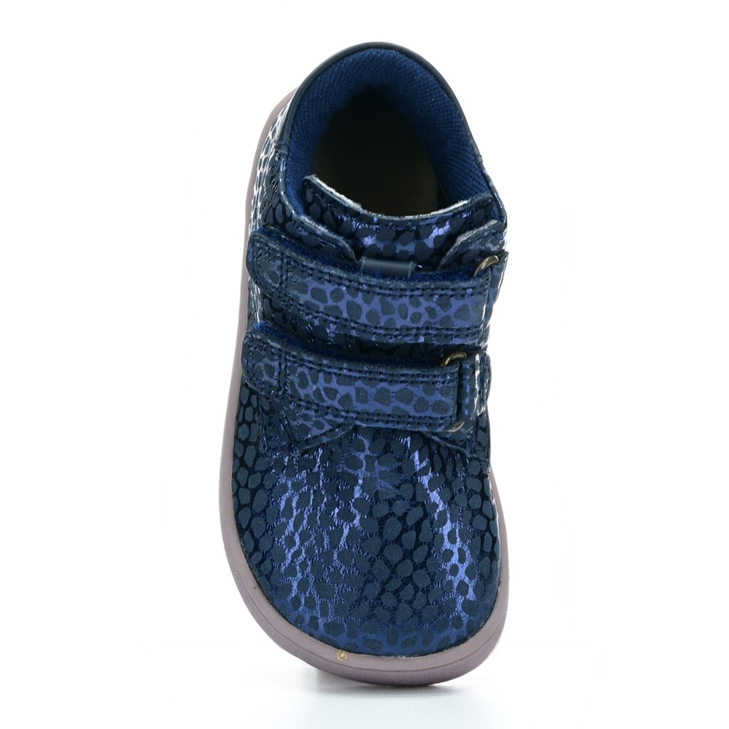 Bundgaard Blake Strap Navy Wasp dunkelblaue Barfuß-Halbschuhe