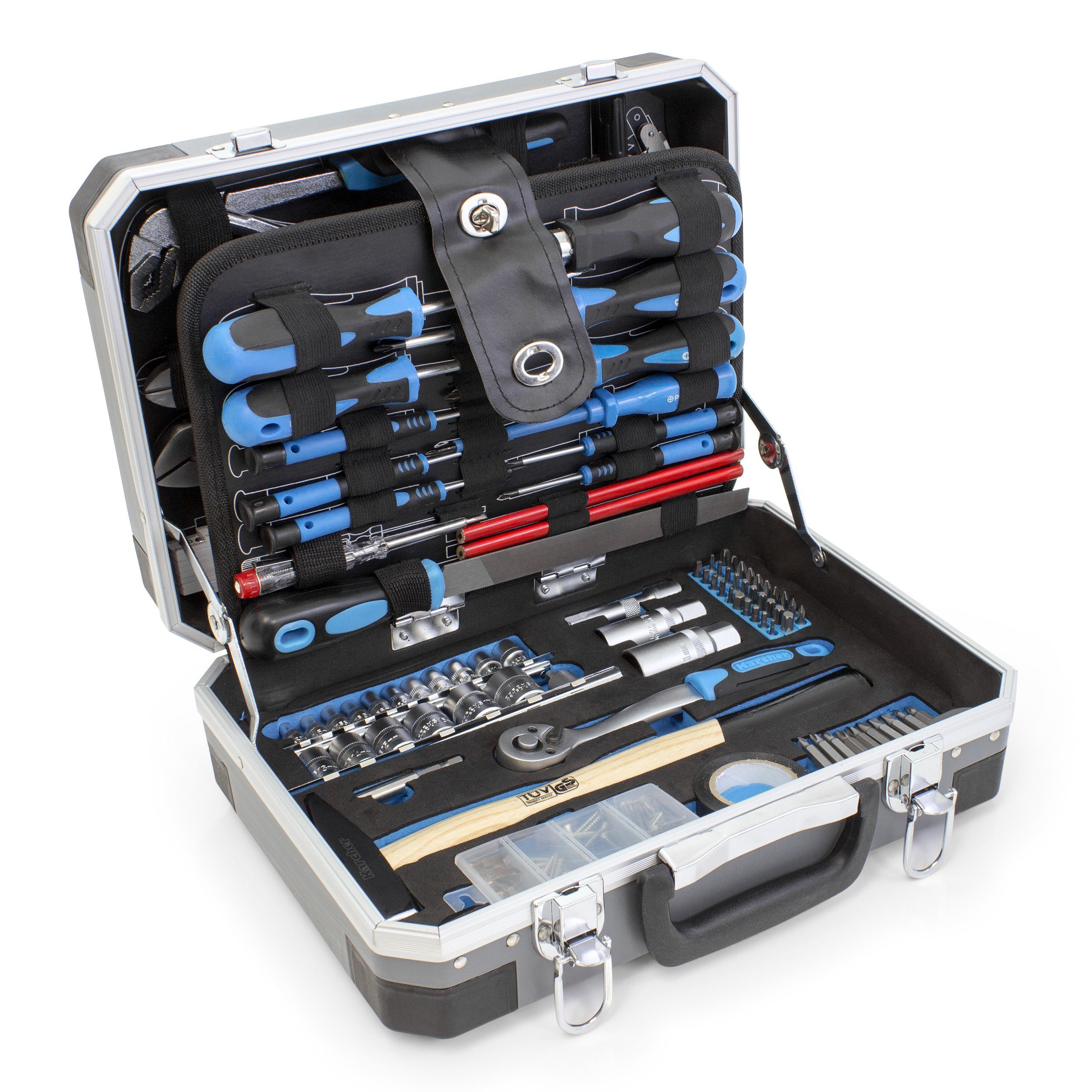 Karcher Werkzeugset 114-teilig, (114-St), Chrom Vanadium & Karbonstahl, im Koffer