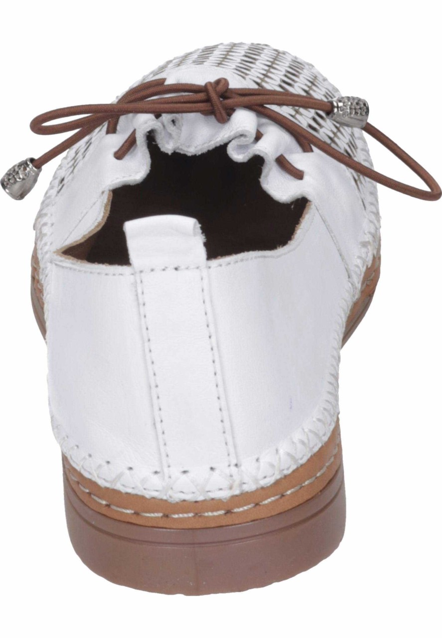 ESTER ELENORA Klassische Slipper weiss