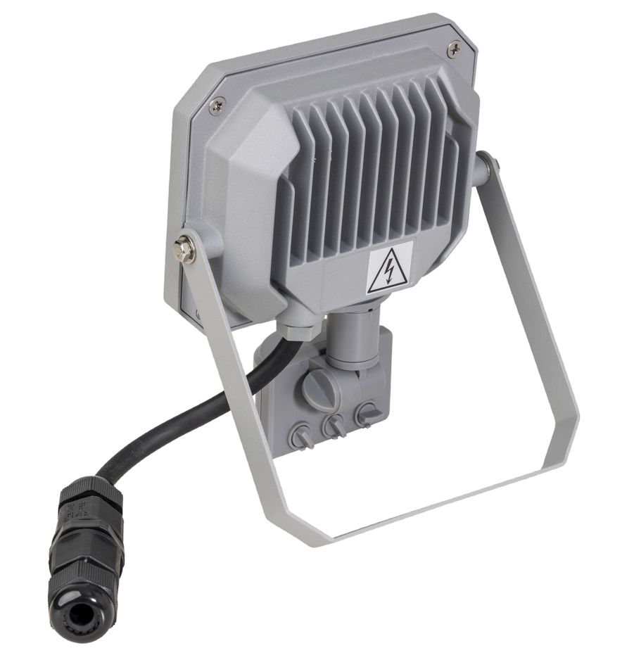 Schwabe 46416 Lampa LED Slimline IP44 10W z czujnikiem ruchu