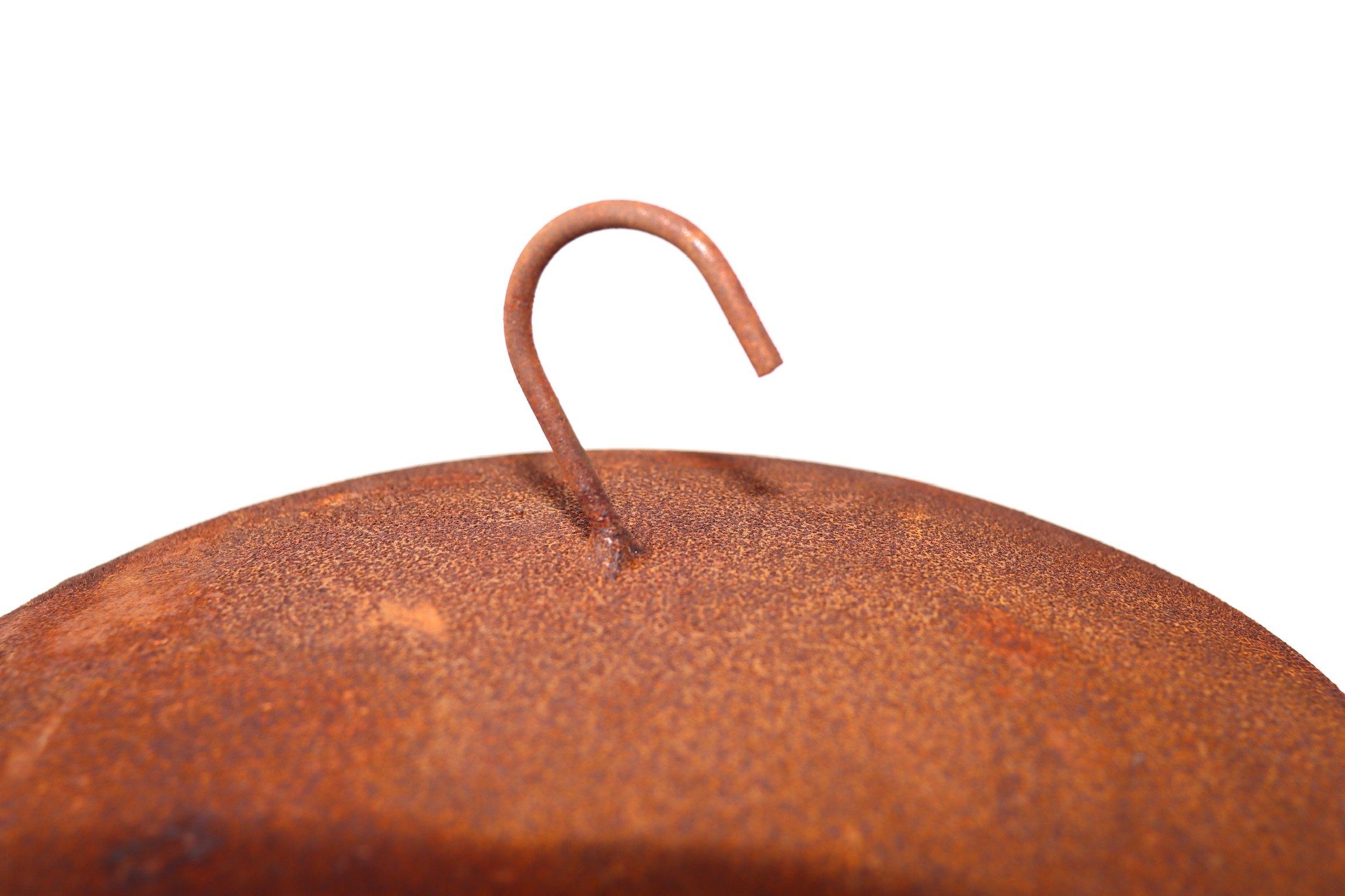 Hirsch Terracotta Vogelhaus Vogelfutterstation mit Glasflasche aus Metall, stabile Vogelfutterstation mit Dach