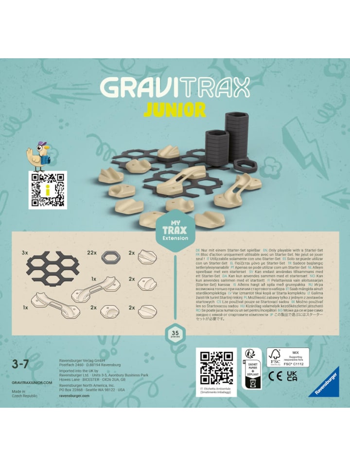 Ravensburger Kugelbahn GraviTrax Junior Extension Trax günstig kaufen onesize
