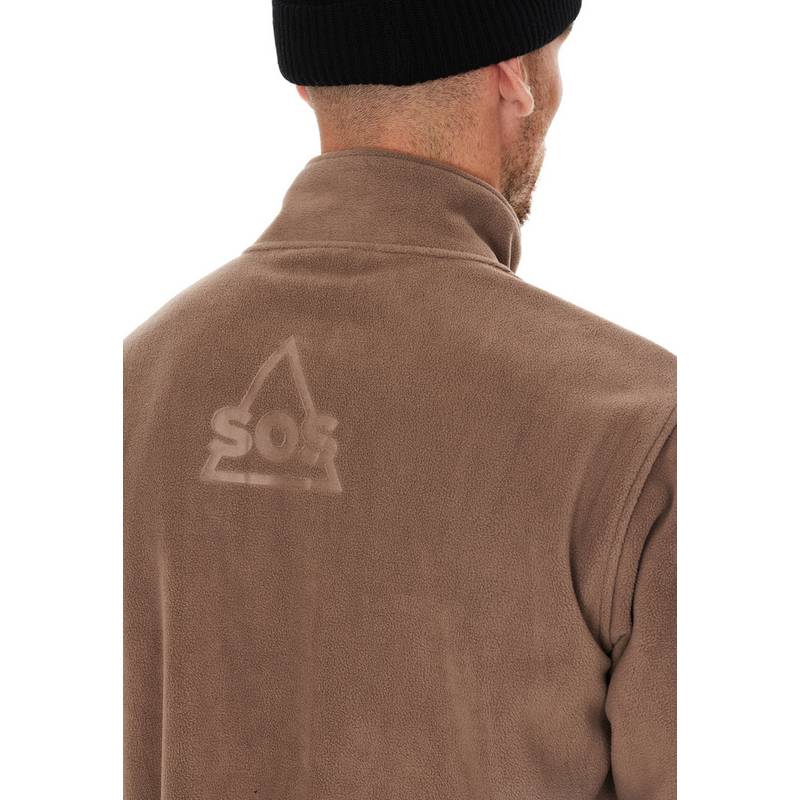 SOS Laax Fleecepullover Herren