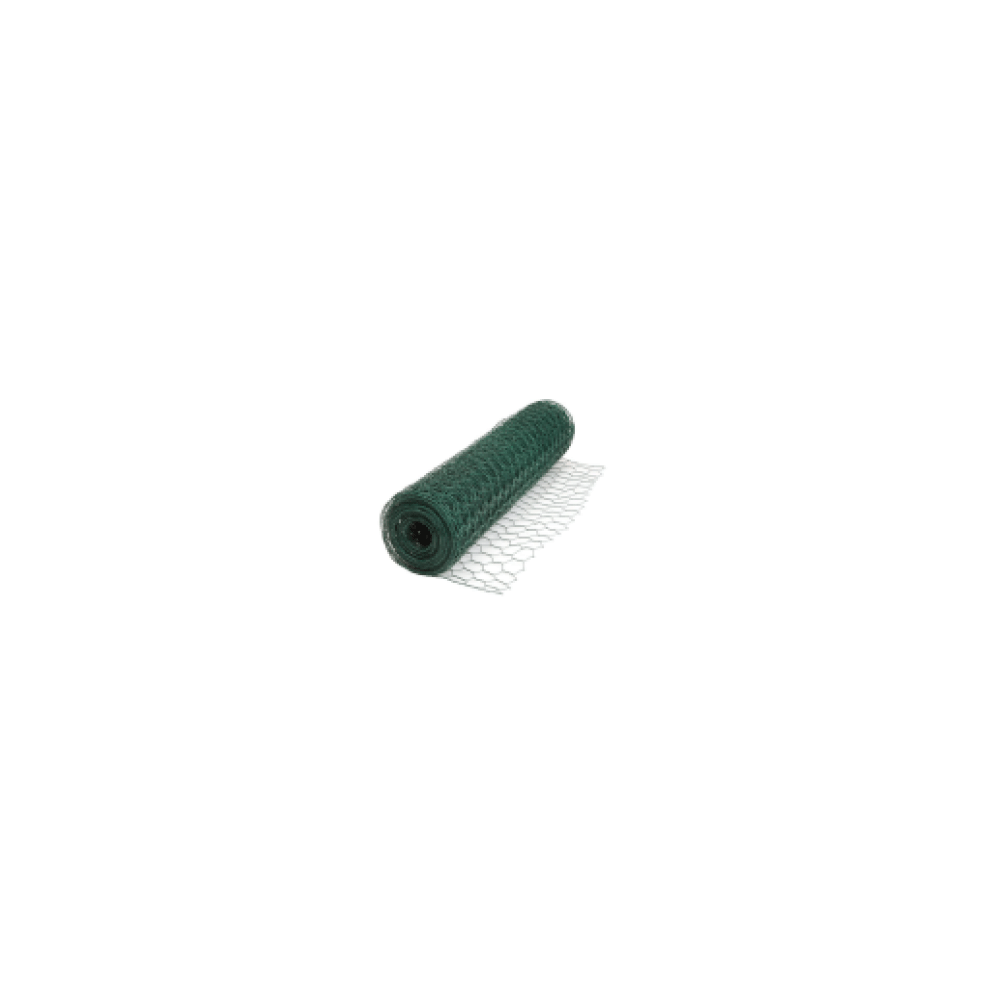 Powertec Garden HC Home & Living Drahtgitter PVC-ummantelt, HEXAGONAL, 2er Set ca. 5 x 0,5 m