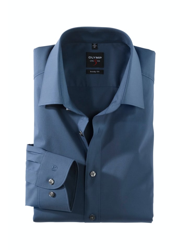 OLYMP  Hemd Level Five in Blau günstig kaufen