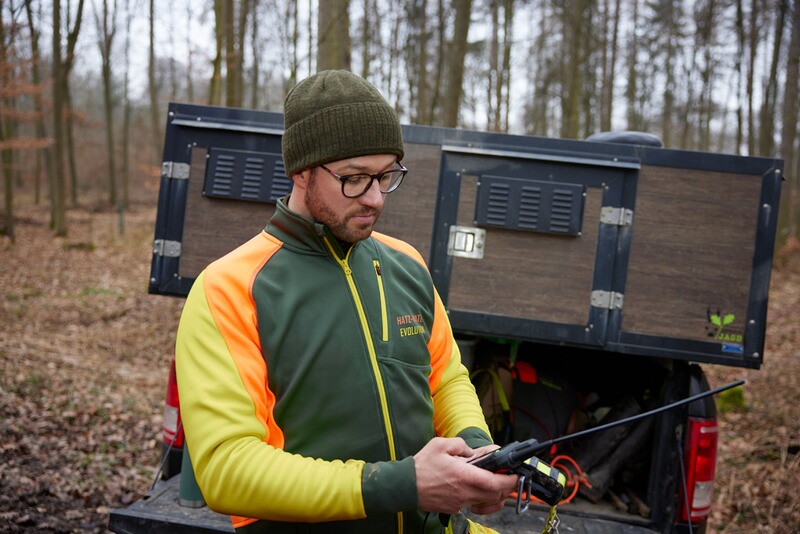 Parforce Powerstretch-Fleecejacke Hatz-Watz