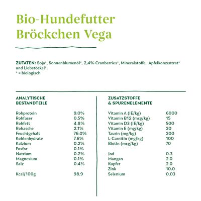 Yarrah Dog Bio Chunks Vega