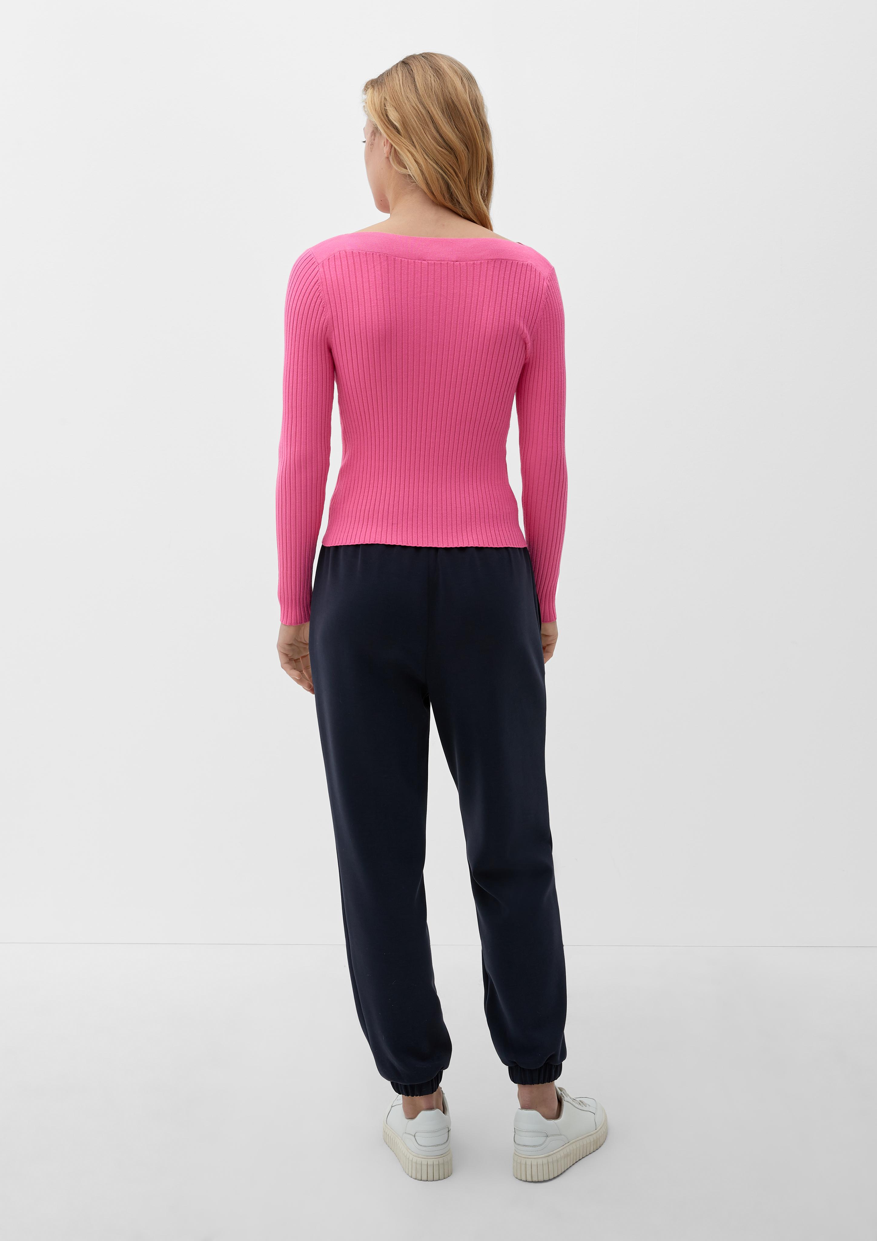 Pullover mit U-Boot-Ausschnitt  2125676-4424