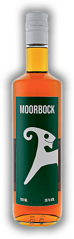 Moorbock Kräuterlikör 0,7 Liter 35% neues Flaschendesign Moorbock Kräuterlikör 0,7 Liter 35% neues Flaschendesign Aromatischer und feinwürziger Halbbitter. 0,7	 Liter - Vol 35%