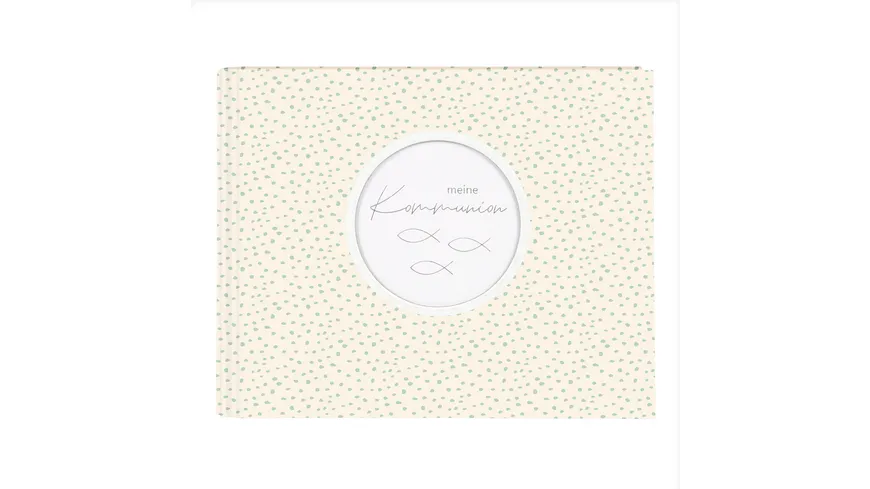 goldbuch Fotobuch mit verdeckter Spirale Circulus creme 24,5x19,5 cm mit 50 weiße Seiten