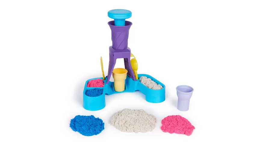Kinetic Sand Softeis Station