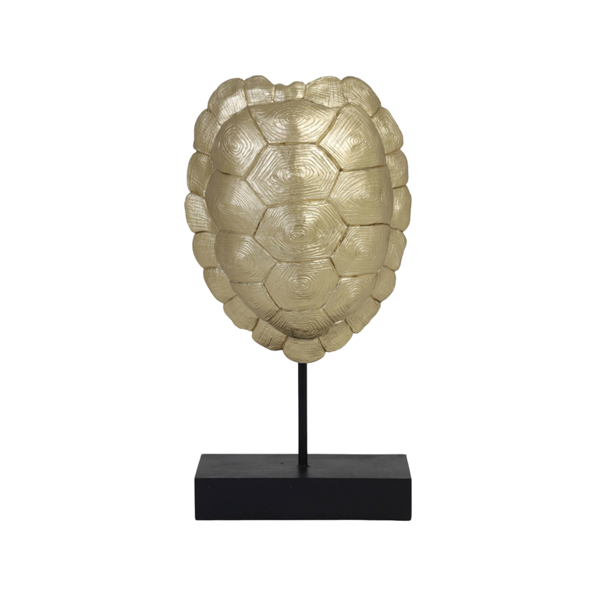 Trendhopper Figur Turtle Goldfarben 26,5 cm