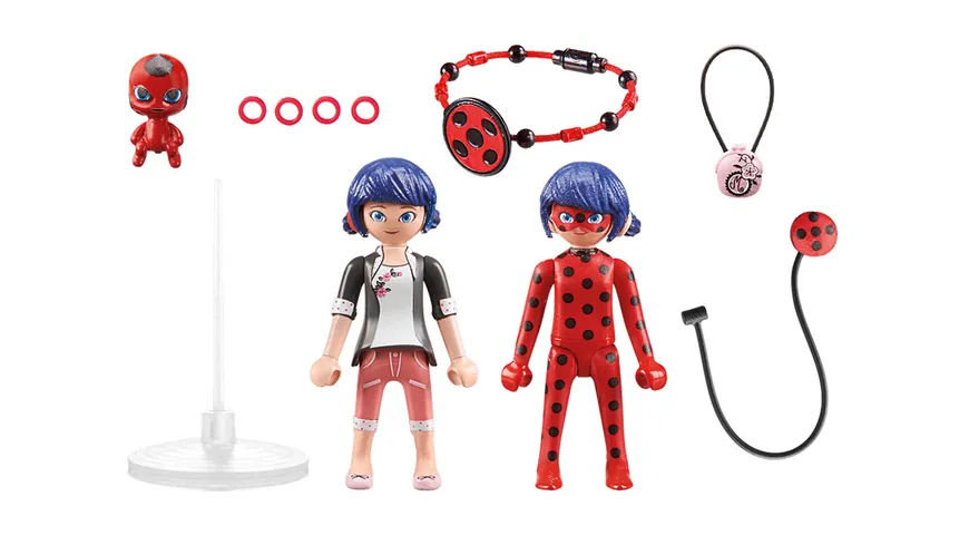 PLAYMOBIL 71336 Miraculous: Marinette & Ladybug