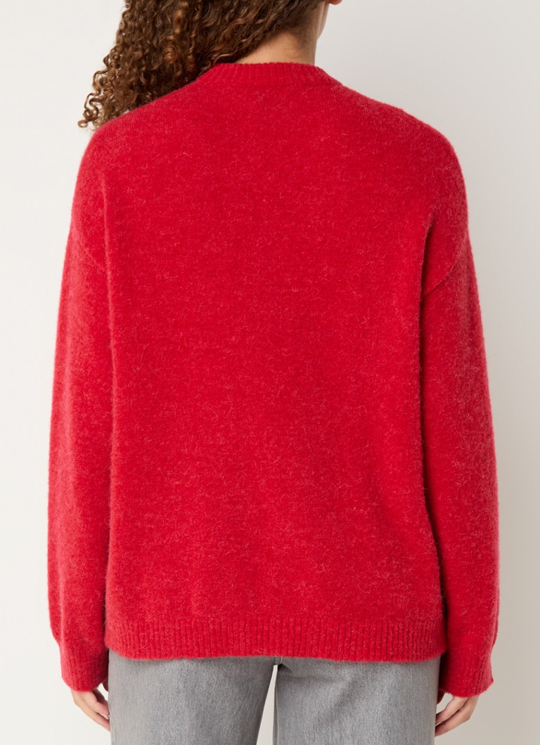 Suéter Envii Enada em malha fina com mistura de lã de alpaca.