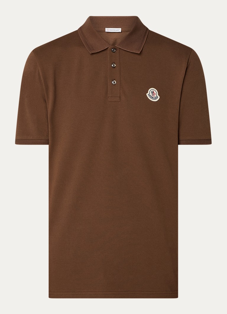 Polo Moncler Regular fit od pamučnog piquéa