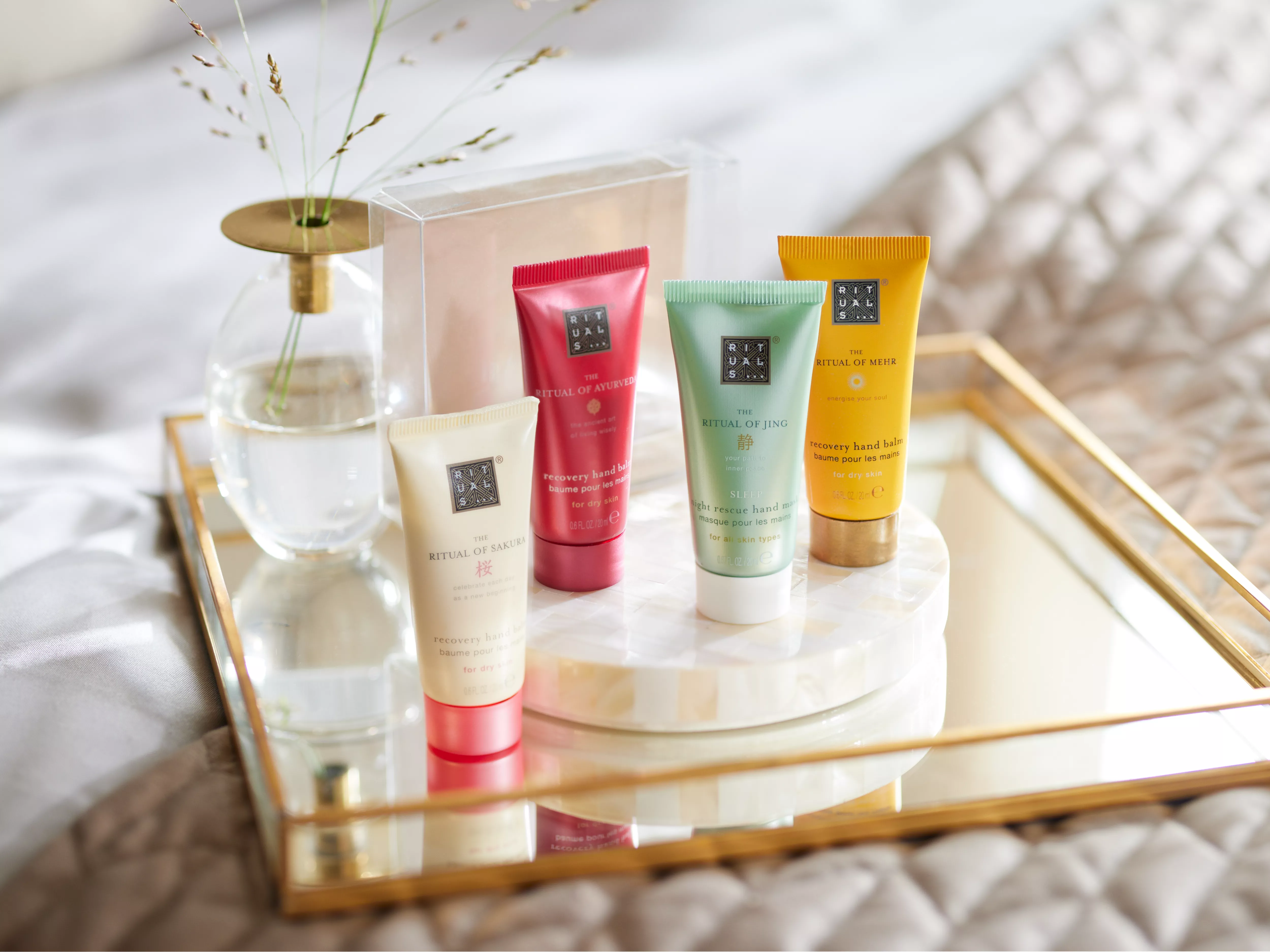 Ensemble de soins des mains