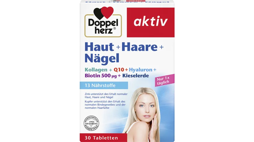 Doppelherz Haut + Haare + Nägel