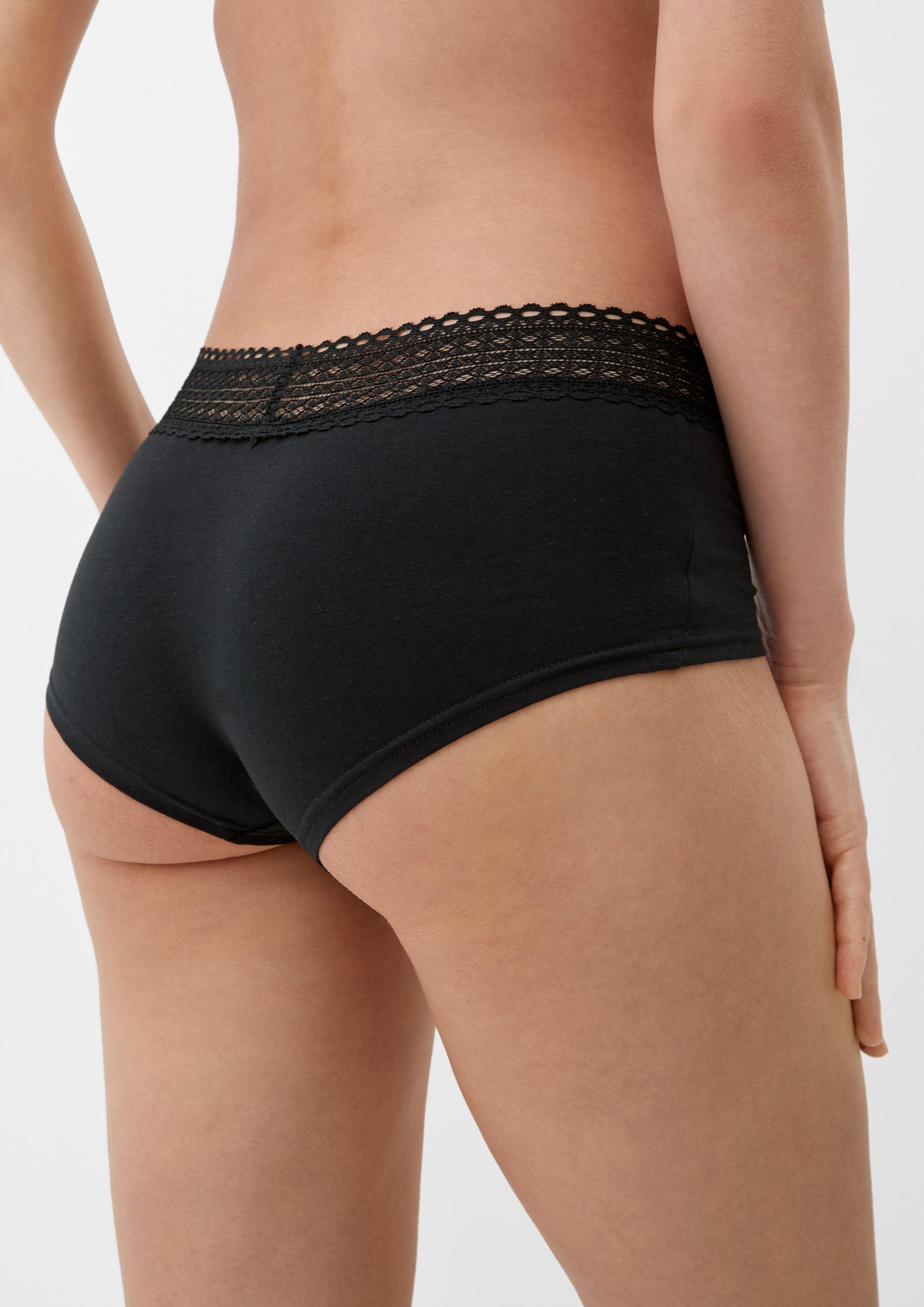 Hipster mit Spitze im 3er-Set  6008374-9999