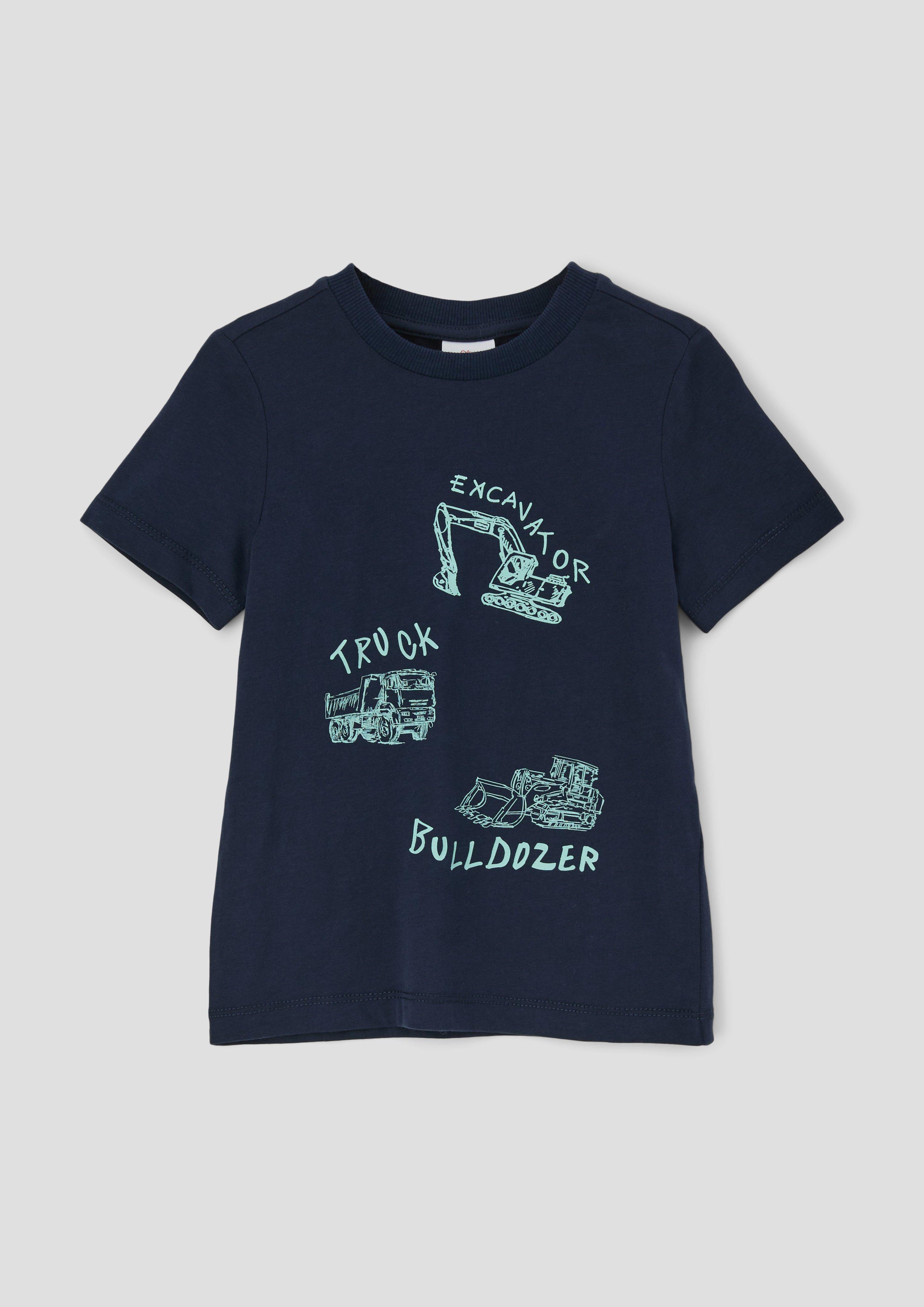 T-Shirt mit Frontprint  2140408-5952