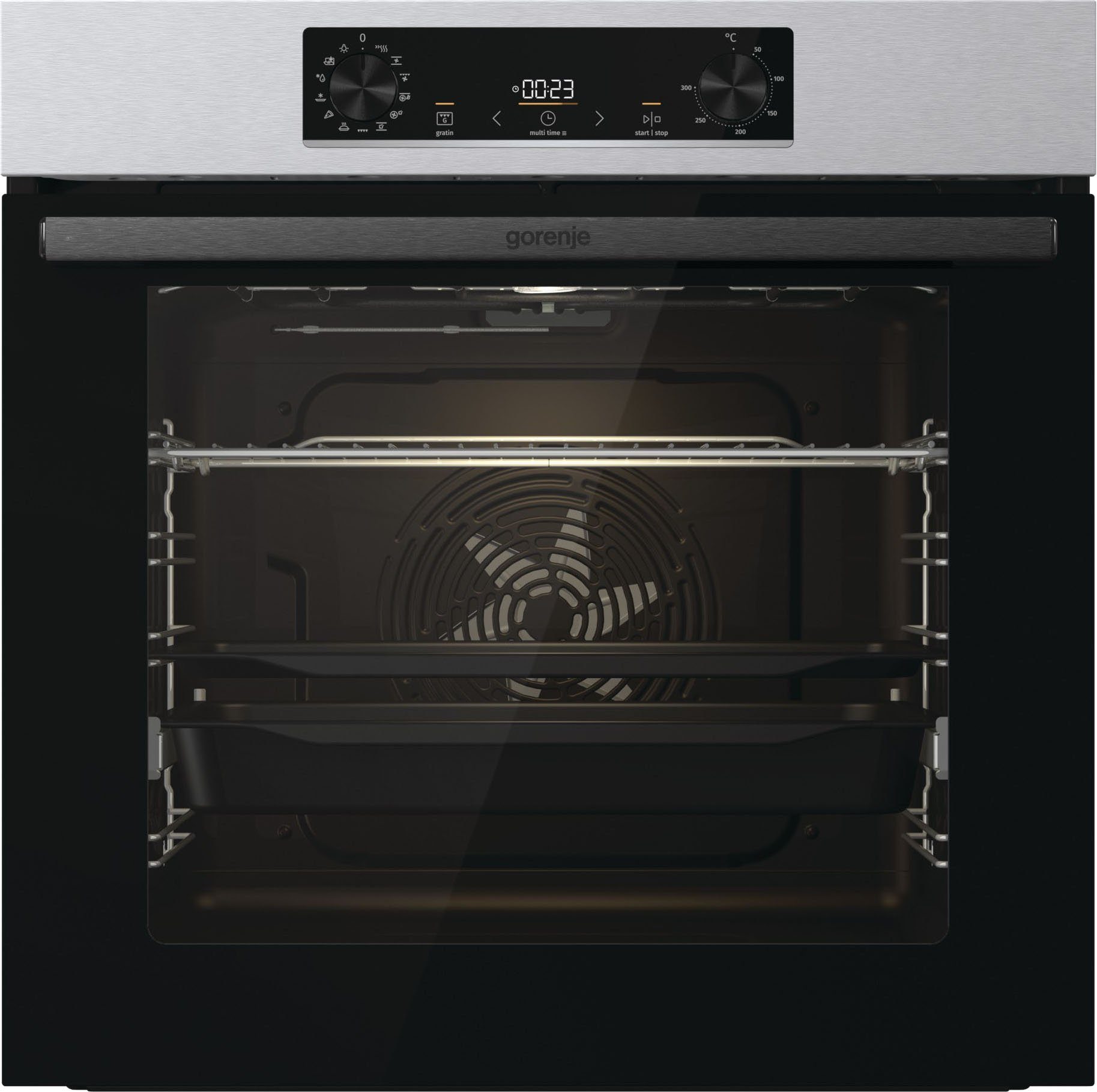 GORENJE Backofen-Set Pacific Backofen-Set Basic 2021, mit 1-fach-Teleskopauszug, Aqua Clean