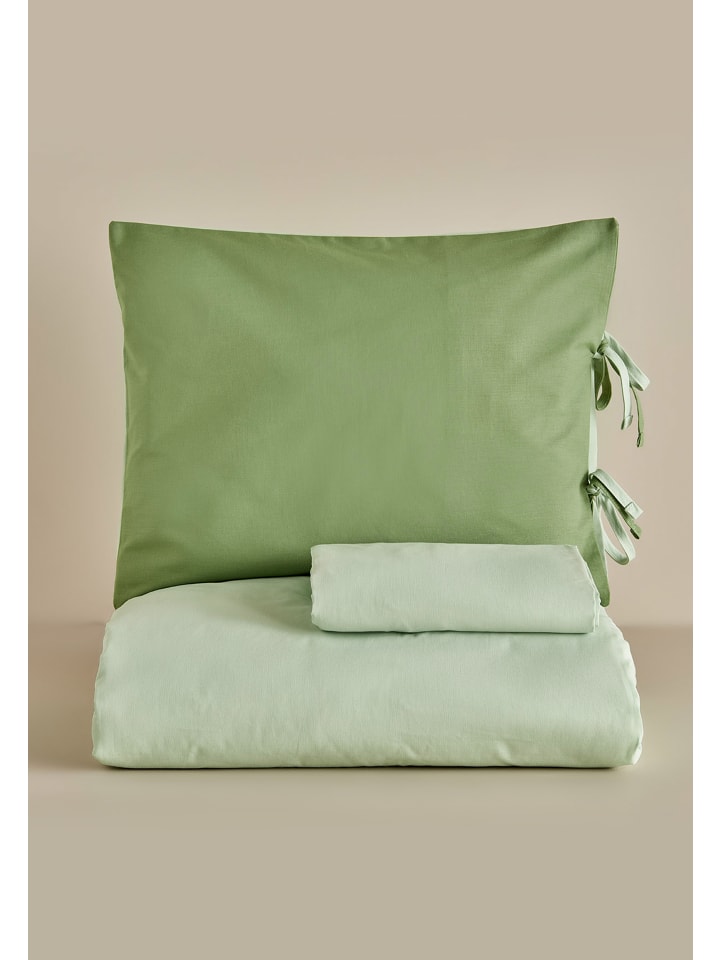 BELLA MAISON Bettwäsche Petite in Green günstig kaufen 150 x 100 cm