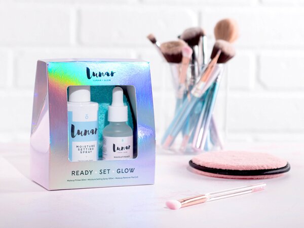 Lunar Glow Ready Set Glow Kit Gesicht Make-up Set