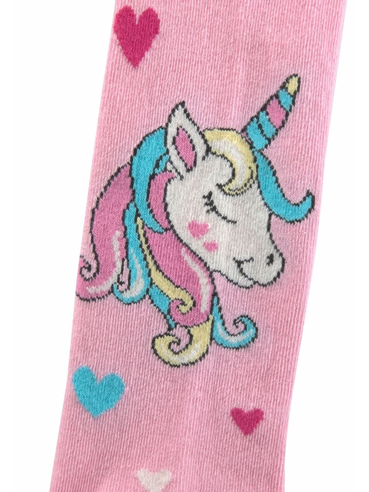 H.I.S Strickstrumpfhose in marine, rosa, grau/melange günstig kaufen