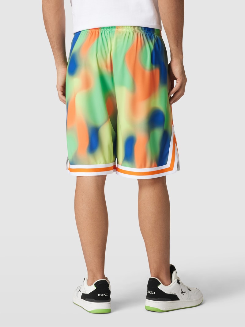Shorts mit Allover-Muster - P&C x Karl Kani in orange