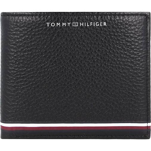 TOMMY HILFIGER TH Central Geldbörse RFID Schutz Leder 12 cm