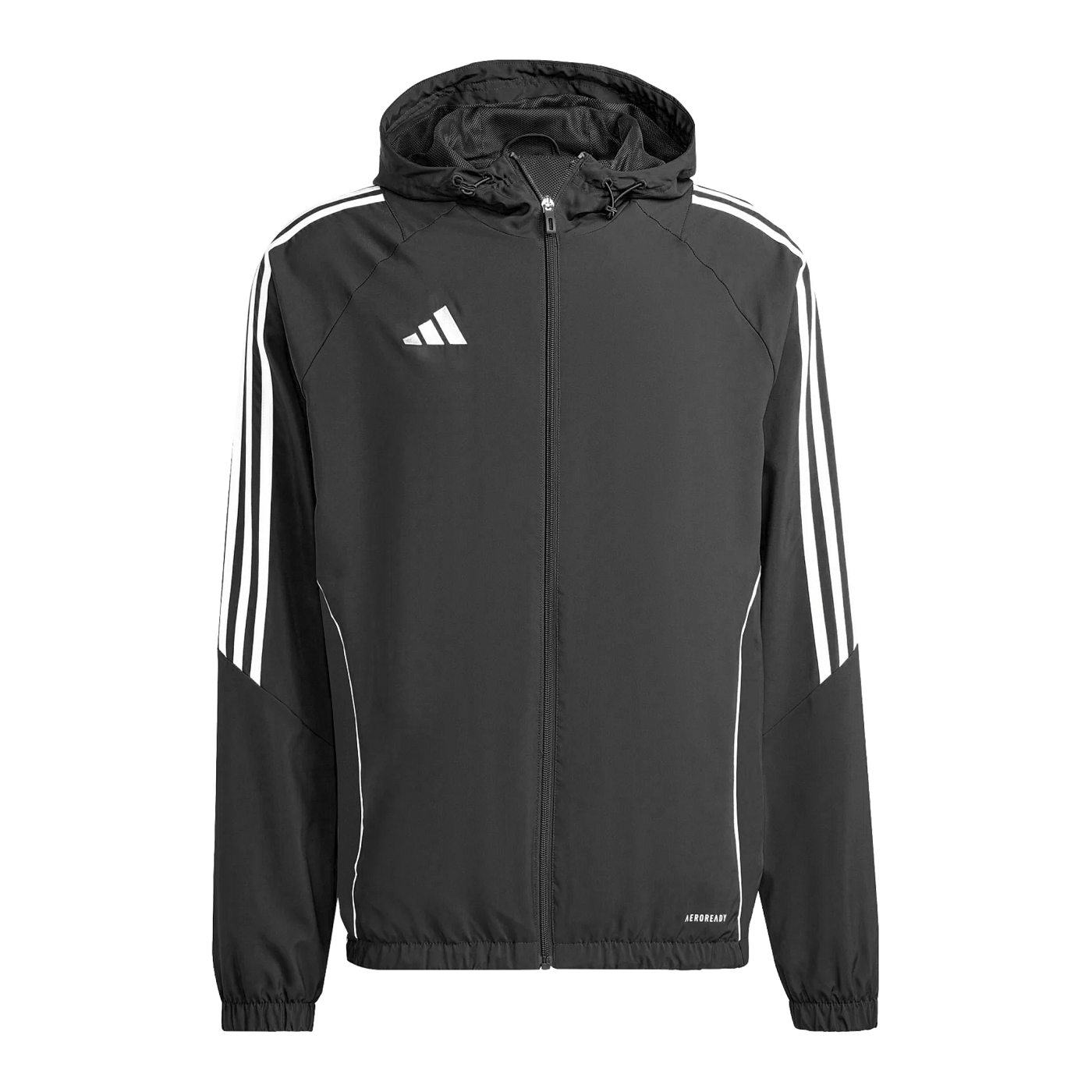 adidas Tiro 24 Windbreaker Kids Schwarz Weiss