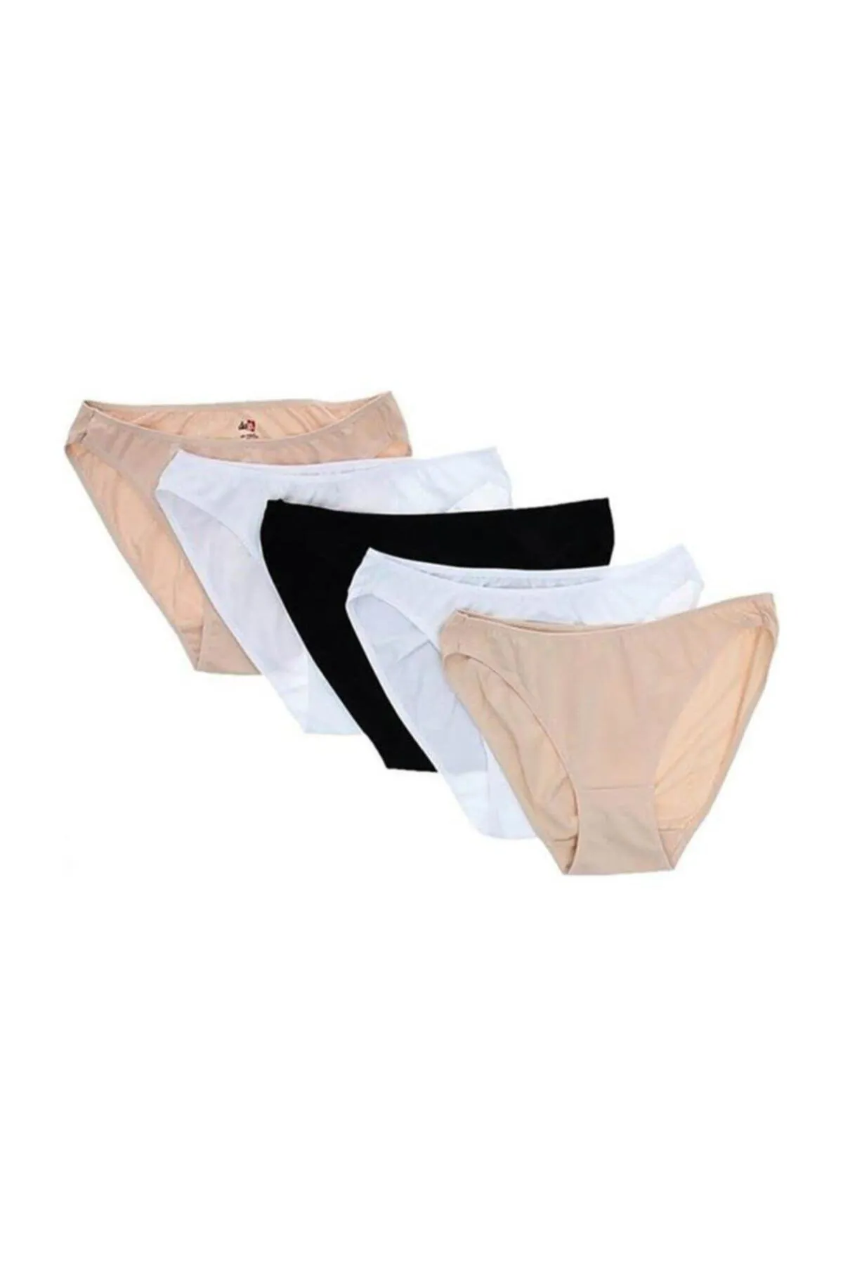 Dagi  Gemischte 5-teilige klassische Slip-Höschen für Damen